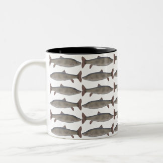 Chirruh-Schneebarbe Zweifarbige Tasse