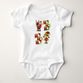 Chirstimas Ho HO Baby Strampler (Vorderseite)