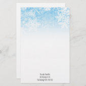 Chirstmas stationär briefpapier (Vorne/Hinten)