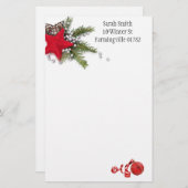 Chirstmas stationär briefpapier (Vorne/Hinten)