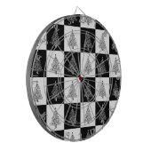 Chirstmas Tree Schach Dartscheibe (Vorderseite Links)