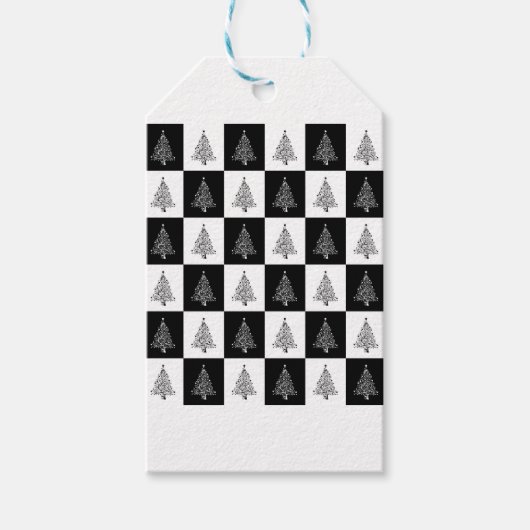 Chirstmas Tree Schach Geschenkanhänger (Vorderseite)