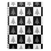 Chirstmas Tree Schach Notizblock (Vorderseite)