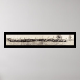 Chirurg-Armee-Lager Greenleaf Foto 1918 Poster