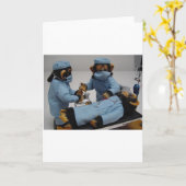 Chirurg-Assistent Karte (Gelbe Blume)