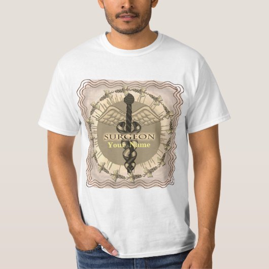 Chirurg Caduceus Doctor T - Shirt, T-Shirt (Vorderseite)