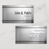 Chirurg - Cooles Edelstahlmetall Visitenkarte (Vorne/Hinten)