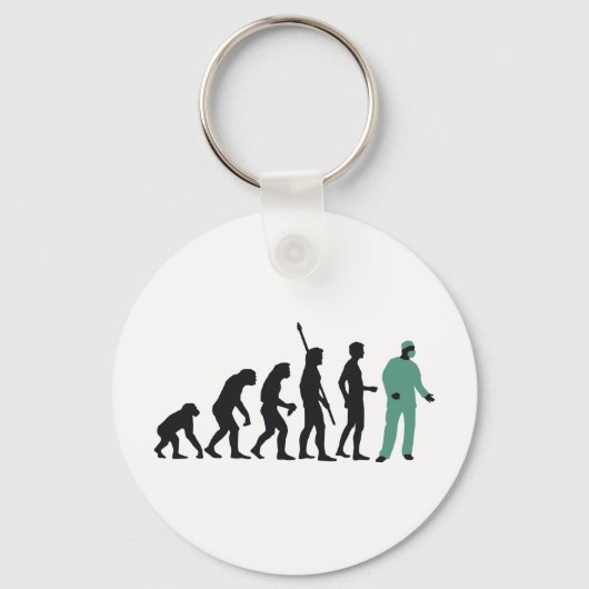 Chirurg der Evolution Schlüsselanhänger (Vorderseite)
