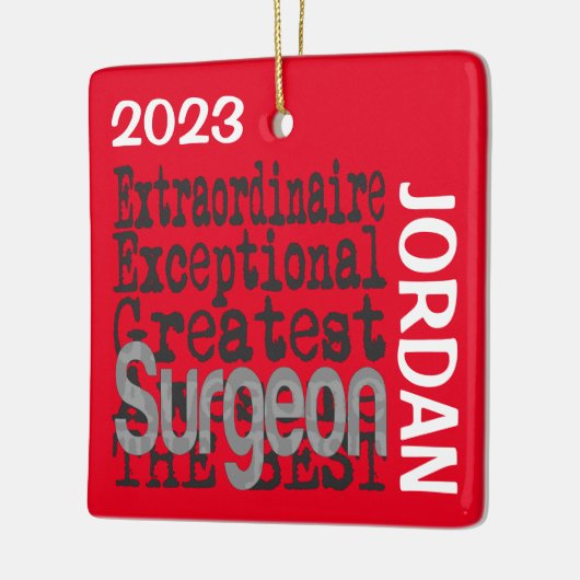 Chirurg Extraordinaire CUSTOM Keramikornament (Links)