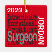 Chirurg Extraordinaire CUSTOM Keramikornament (Vorderseite)