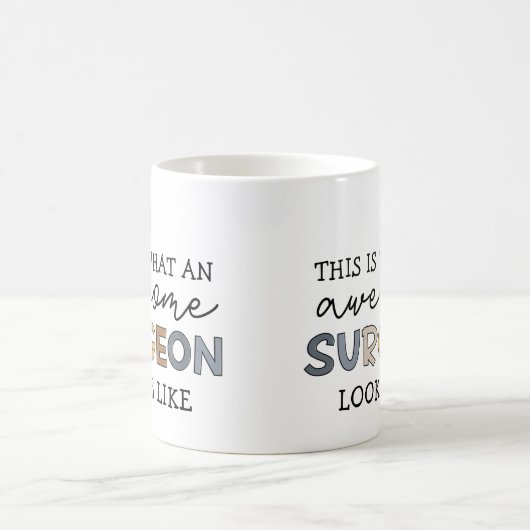 Chirurg Funny Phantastisch bester Chirurg Geschenk Kaffeetasse (Mittel)