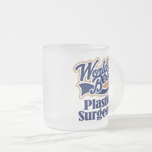 Chirurg-Geschenk Mattglastasse (VorderseiteRechts)