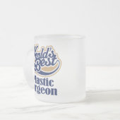 Chirurg-Geschenk Mattglastasse (Vorderseite Links)