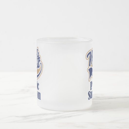 Chirurg-Geschenk Mattglastasse (Mittel)