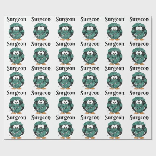 Chirurg Geschenkpapier (Flach)