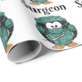 Chirurg Geschenkpapier (Rolleneckpunkt)