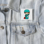 Chirurg-Junge Button (Beispiel)