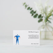 Chirurg Visitenkarte (Stehend Vorderseite)