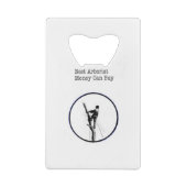 Chirurgen Geldbeutel Flaschenöffner (Rückseite)