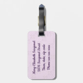 Chirurgen Gepäckanhänger (Rückseite vertikal)