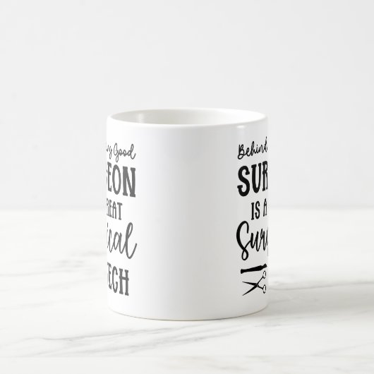 Chirurgie | Bewertung des chirurgischen Technikers Kaffeetasse (Mittel)