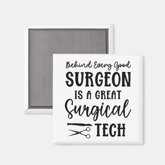 Chirurgie | Bewertung des chirurgischen Technikers Magnet (Vorderseite/Rückseite)