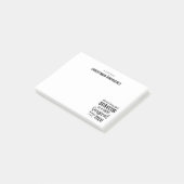 Chirurgie | Bewertung des chirurgischen Technikers Post-it Klebezettel (angewinkelt)