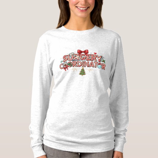 Chirurgie-Koordinator Longsleeve T-Shirt (Vorderseite)