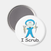 Chirurgie Magnet (Vorderseite/Rückseite)