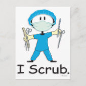 Chirurgie Postkarte (Vorderseite)