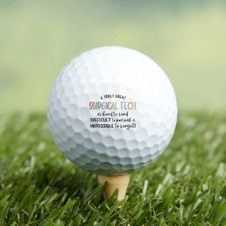 Chirurgietechniker | Chirurgietechnologe ODER Tech Golfball