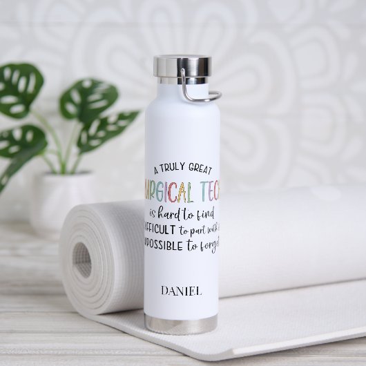 Chirurgietechniker | Chirurgietechnologe ODER Tech Trinkflasche (Yoga)