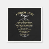 Chirurgin Chirurg Medizinisches Geschenk Surgica Serviette (Vorderseite)