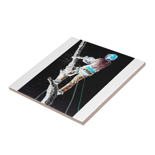 Chirurgin Electric Tree Arborist Kettensäge Fliese (Seite)