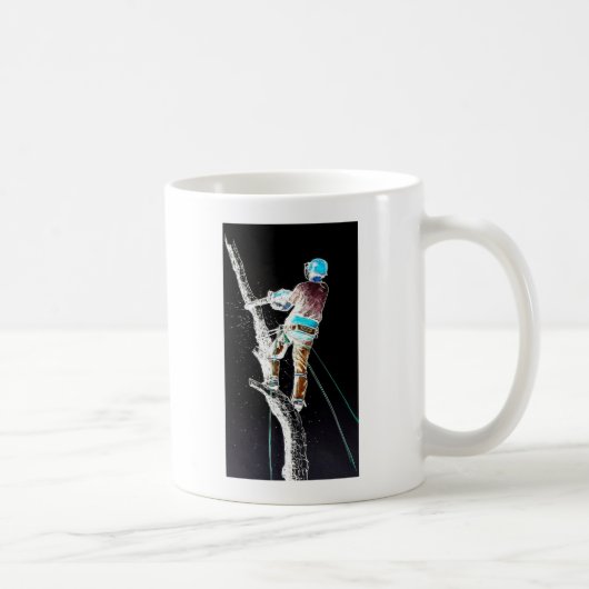Chirurgin Electric Tree Arborist Kettensäge Kaffeetasse (Rechts)