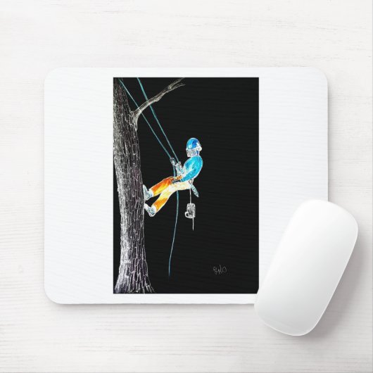 Chirurgin Electric Tree Arborist Kettensäge Mousepad (Mit Mouse)