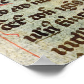 Chirurgische Behandlung aus einer Ausgabe Poster (Ecke)