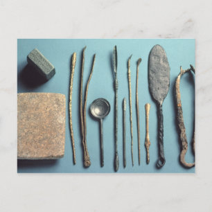 Chirurgische Instrumente Postkarte