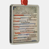 Chirurgische Instrumente von einer Abhandlung Silbernes Ornament (Rechts)