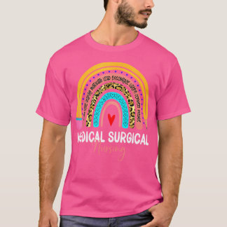 Chirurgische Krankenpflege Leopard Rainbow Healthc T-Shirt