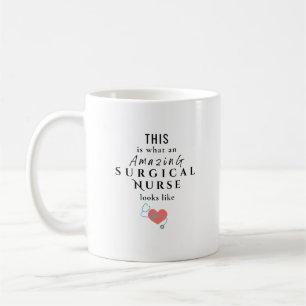 Chirurgische Krankenschwester Kaffeetasse