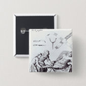 Chirurgische Operation, zum eines Beines zu Button (Vorne & Hinten)