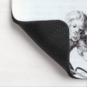 Chirurgische Operation, zum eines Beines zu Mousepad (Ecke)