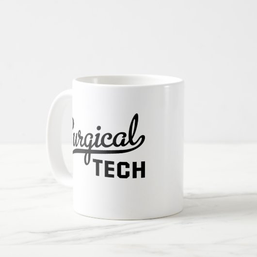 Chirurgische Technologie Kaffeetasse (Vorderseite Links)