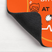 Chirurgischer Anästhesist Mousepad (Ecke)