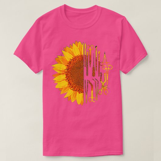 Chirurgischer Chirurg Sunflower Operation Inte T-Shirt (Design vorne)