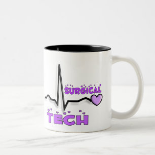 Chirurgischer Entwurf der Technologie-Geschenk-QRS Zweifarbige Tasse