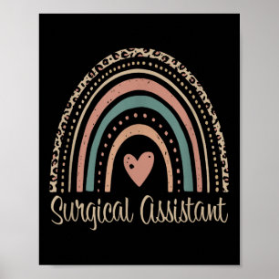 Chirurgischer Istant Boho Rainbow Chirurgischer er Poster