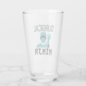 Chirurgischer Ninja Scrub Technologe Glas (Rückseite)