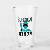Chirurgischer Ninja Scrub Technologe Glas (Vorderseite)